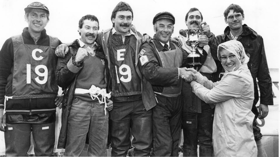 Wales team at the 1981 World Freshwater Angling Championship